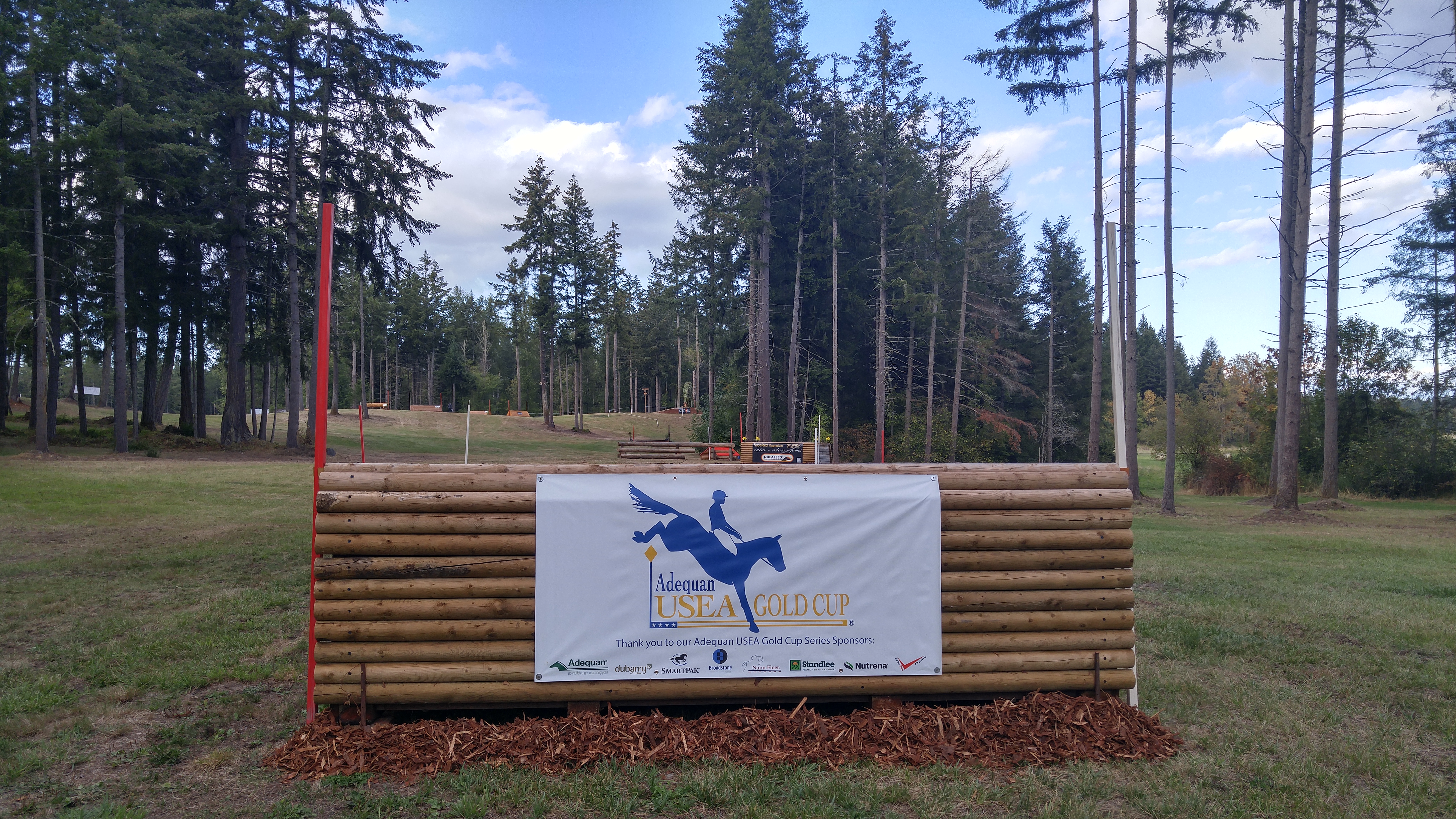 Adequan Gold Cup cross country jump